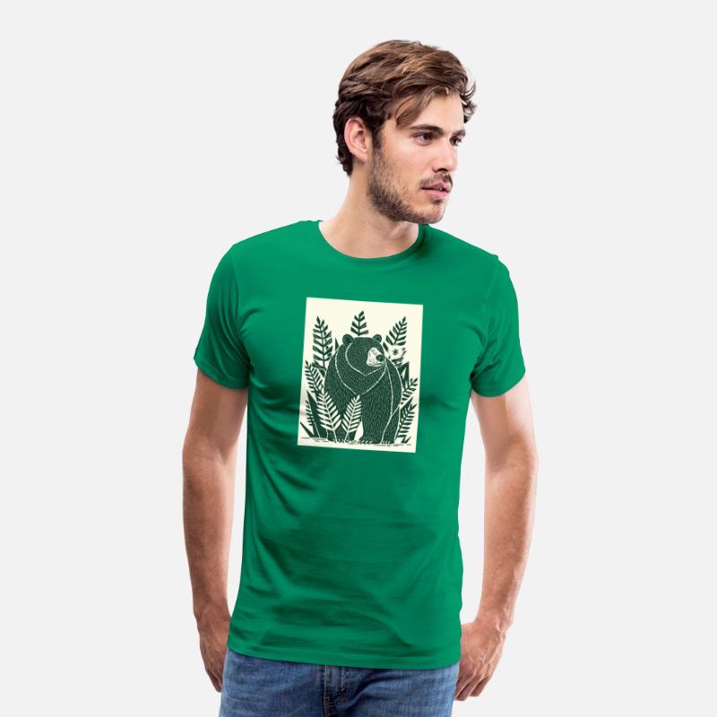 Whimsical Forest Bear