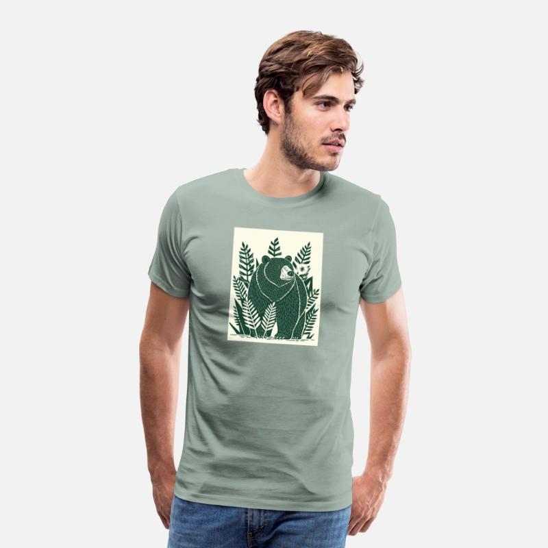 Whimsical Forest Bear