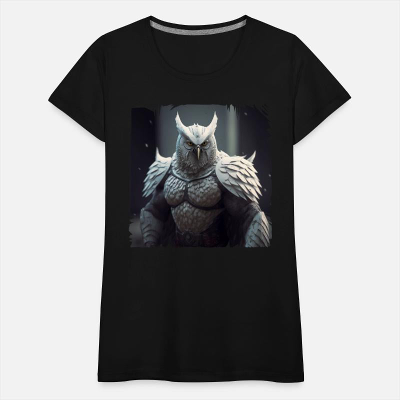 white owl man