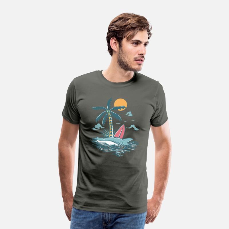 Wild Shark Surfing Island