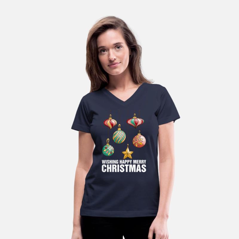Wishing Happy Merry Christmas Tshirt