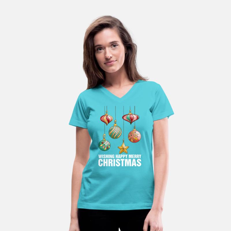 Wishing Happy Merry Christmas Tshirt