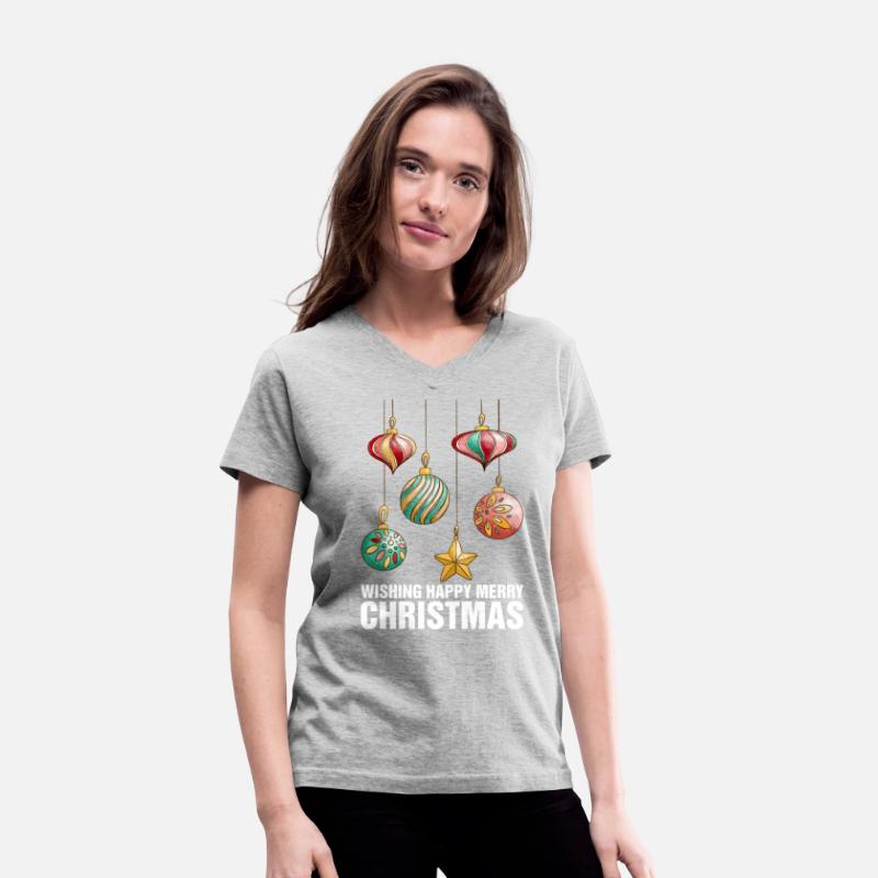 Wishing Happy Merry Christmas Tshirt