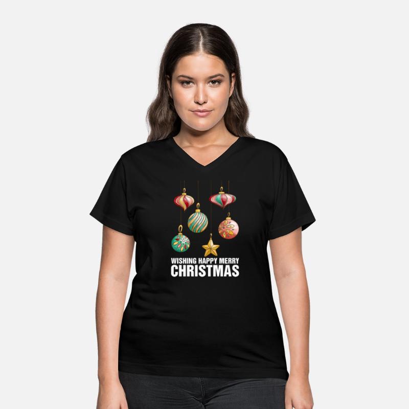 Wishing Happy Merry Christmas Tshirt