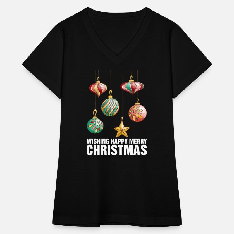Wishing Happy Merry Christmas Tshirt