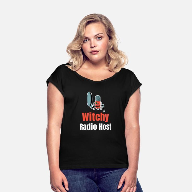 Witchy Radio Host Funny Ham Recording Announcer
