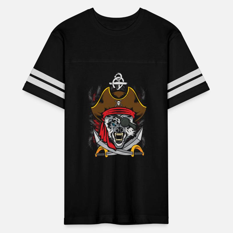 Wolf Jolly Pirate Decor Lazy Halloween