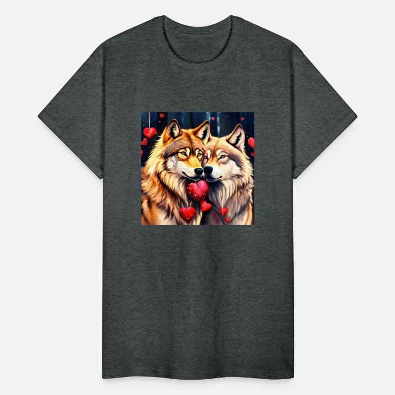 Wolves with hearts