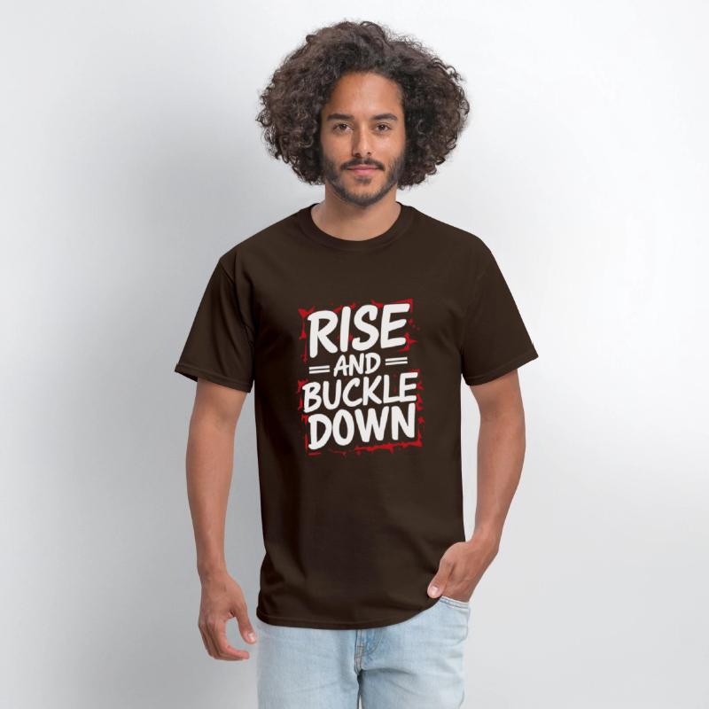 work Motivational Graphic rise and buckle down
