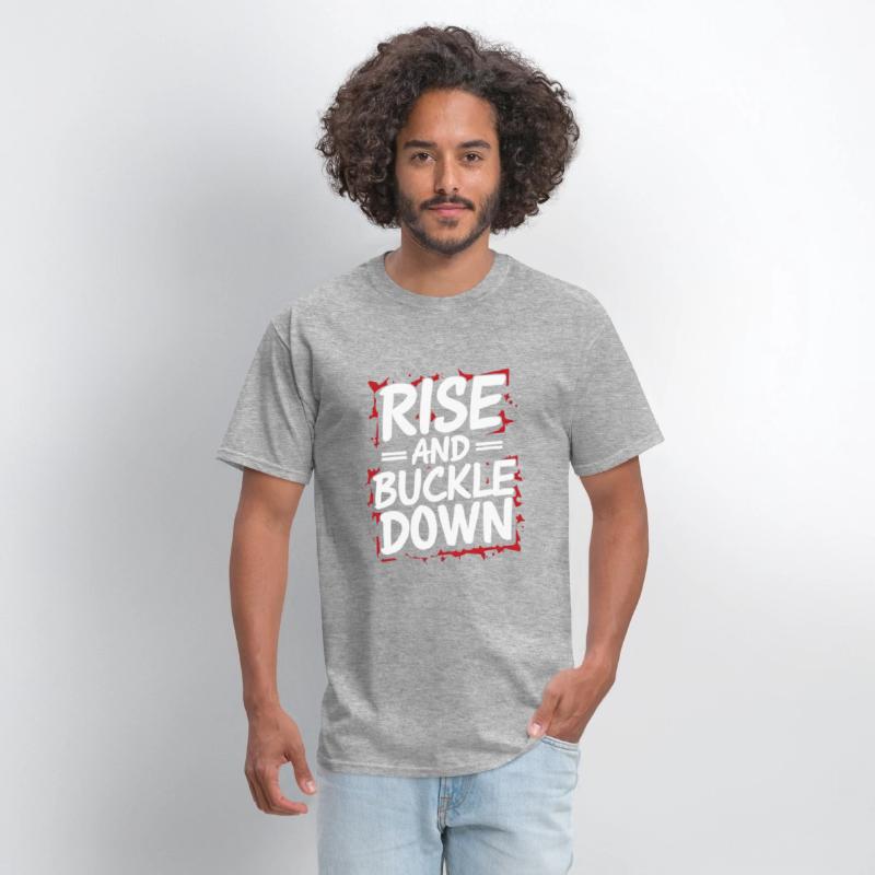 work Motivational Graphic rise and buckle down