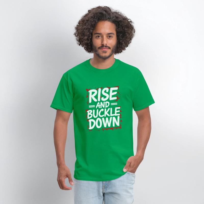 work Motivational Graphic rise and buckle down