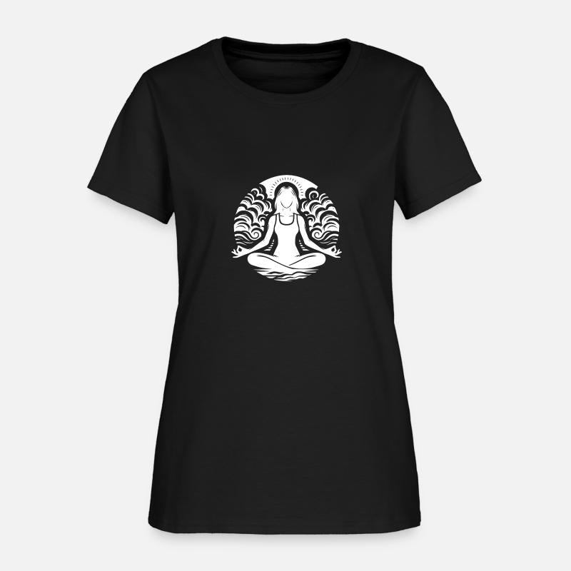 Yoga And Spirituality Meditative Silhouette