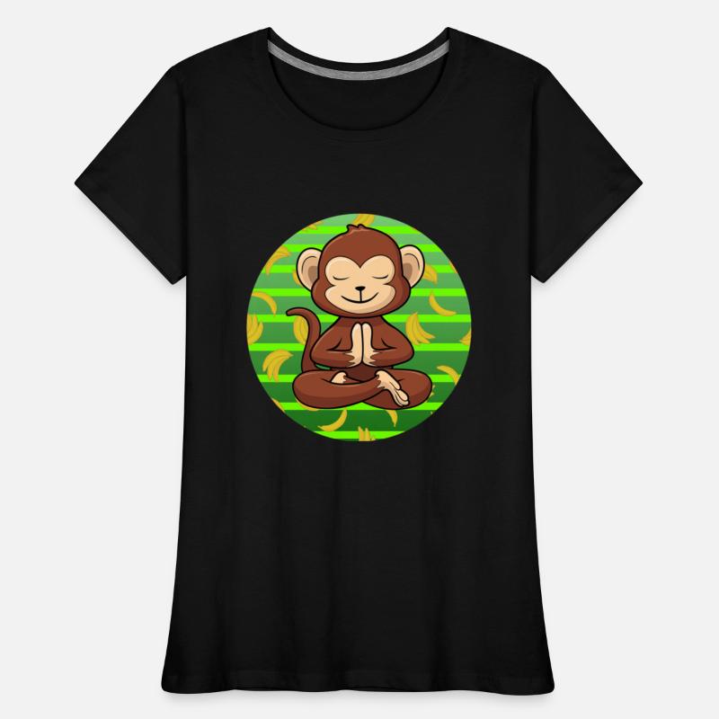 Yoga Monkey Zoo Om Meditating