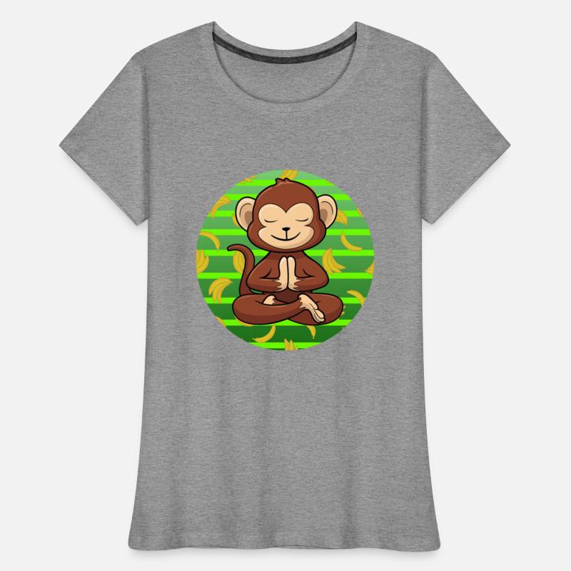 Yoga Monkey Zoo Om Meditating
