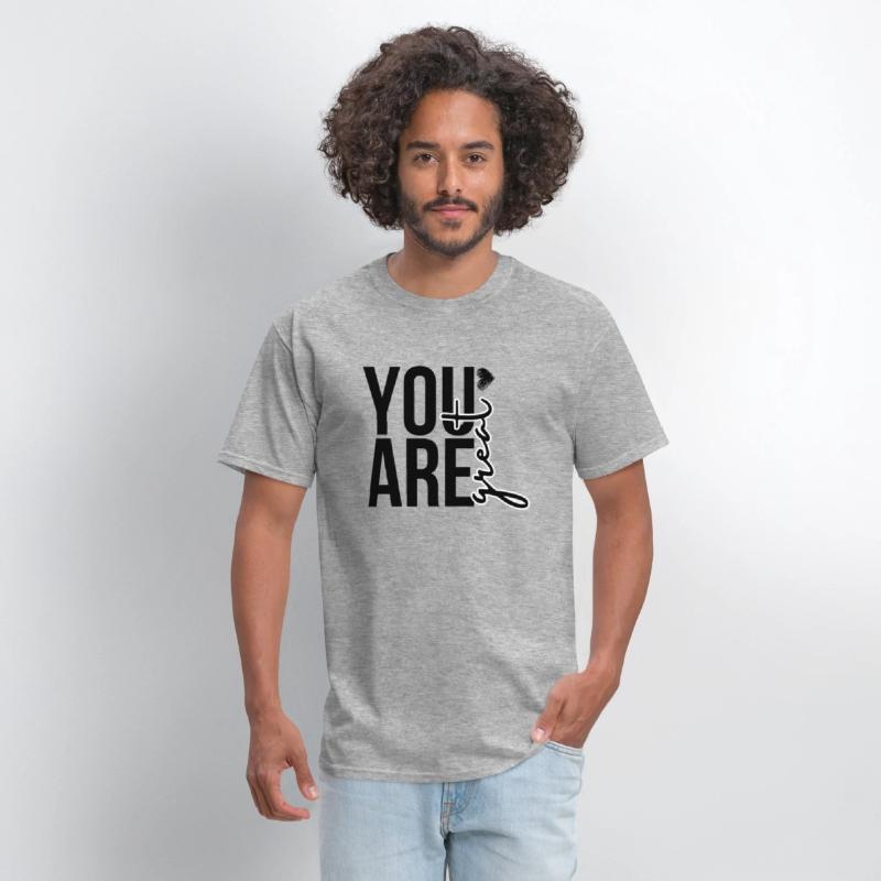 You Are Great t-shirt logo