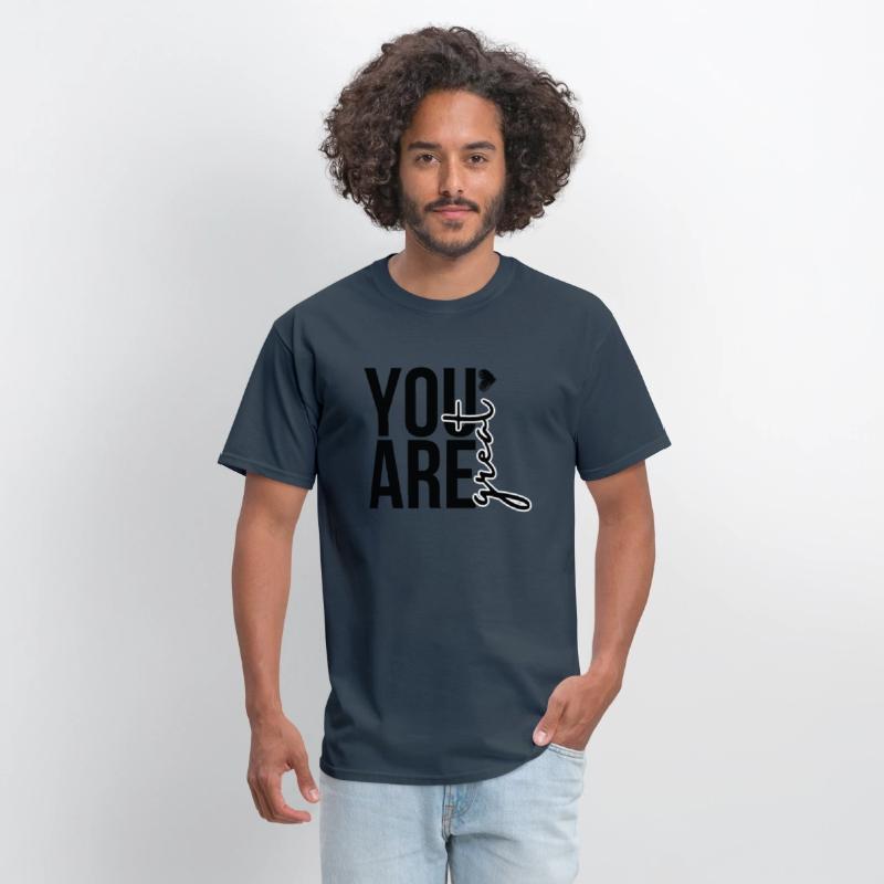 You Are Great t-shirt logo