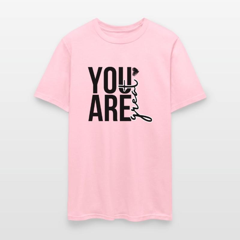 You Are Great t-shirt logo