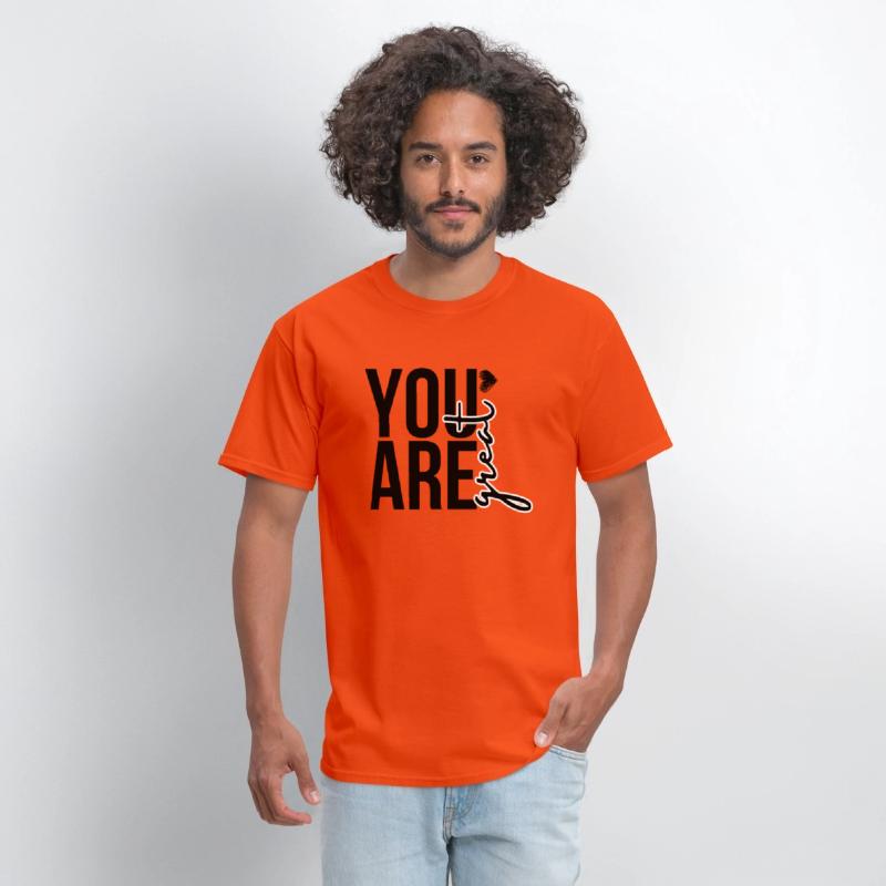 You Are Great t-shirt logo