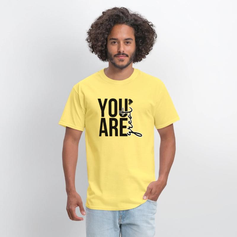 You Are Great t-shirt logo