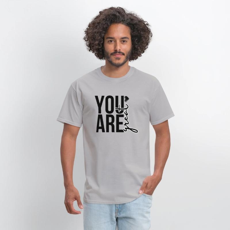 You Are Great t-shirt logo