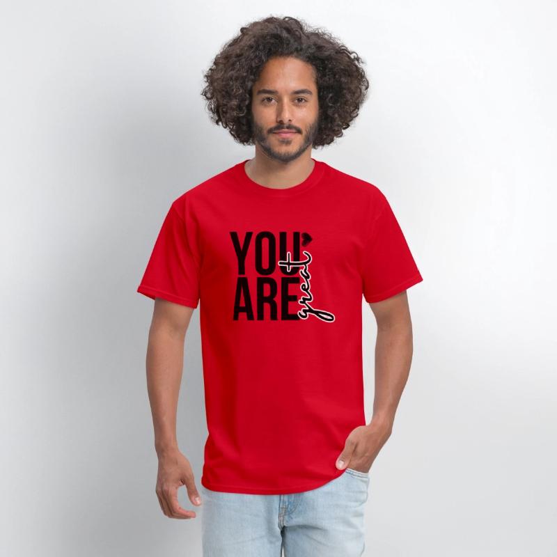 You Are Great t-shirt logo