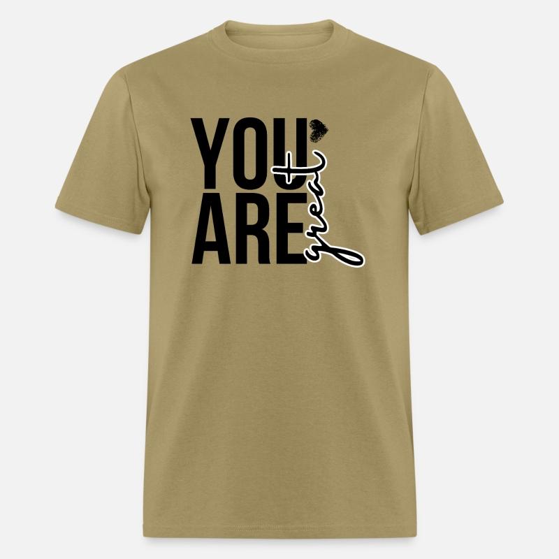 You Are Great t-shirt logo