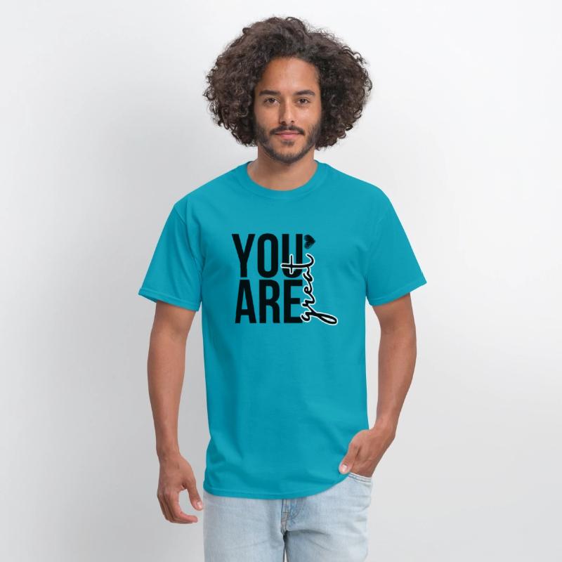 You Are Great t-shirt logo