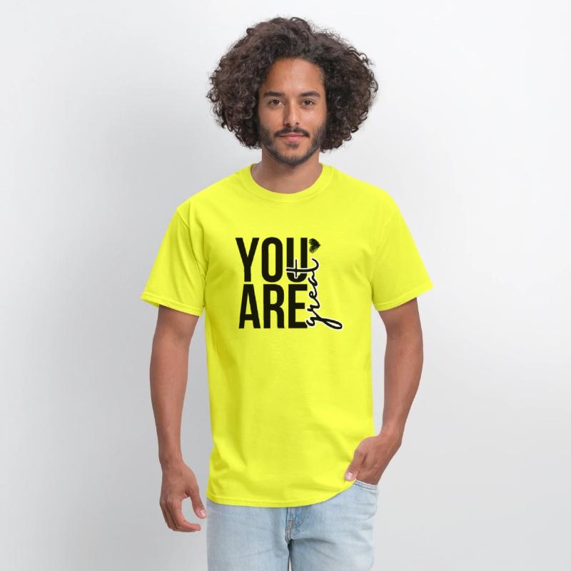 You Are Great t-shirt logo