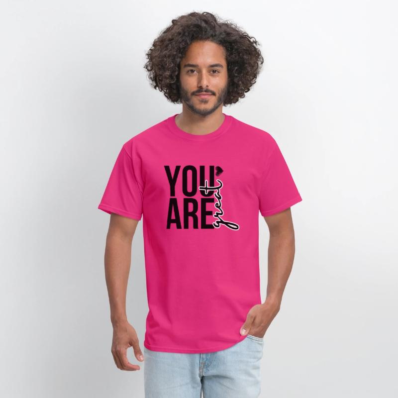 You Are Great t-shirt logo