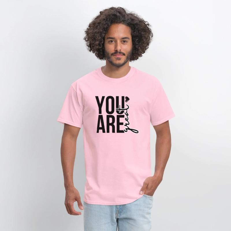 You Are Great t-shirt logo