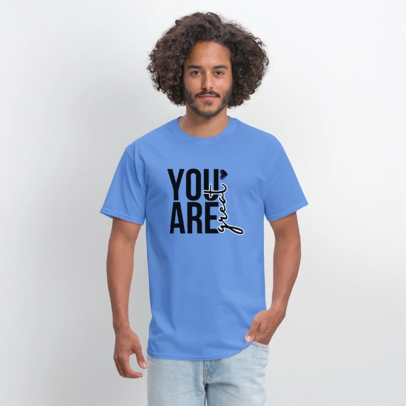 You Are Great t-shirt logo