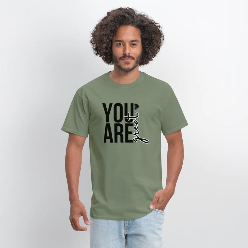 You Are Great t-shirt logo