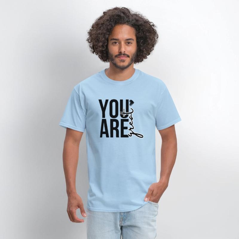 You Are Great t-shirt logo