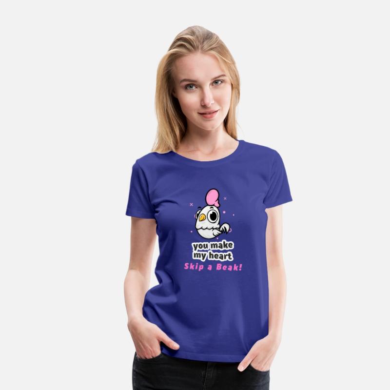 You Make My Heart Skip a Beak! Chicken V Day Shirt