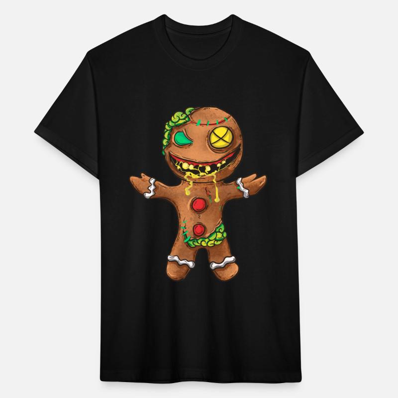 Zombie Christmas Gingerbread Man Funny Holiday