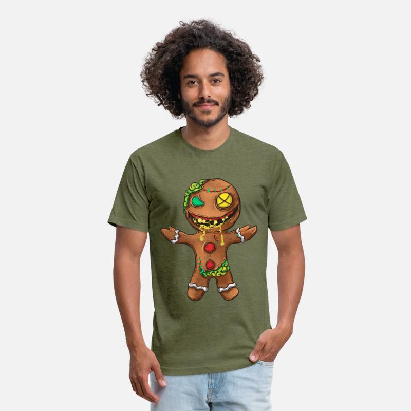 Zombie Christmas Gingerbread Man Funny Holiday
