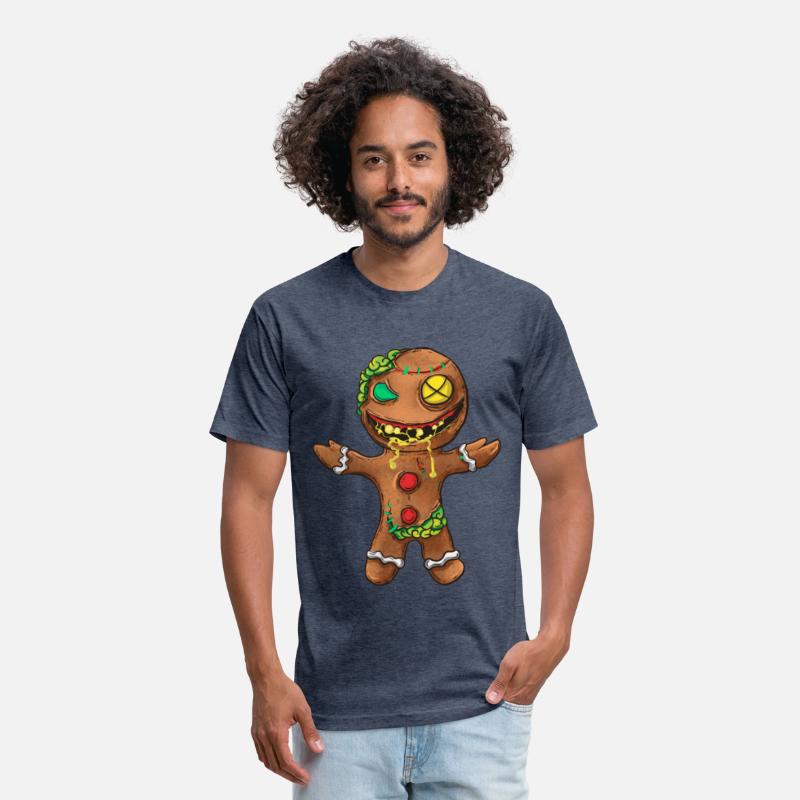 Zombie Christmas Gingerbread Man Funny Holiday
