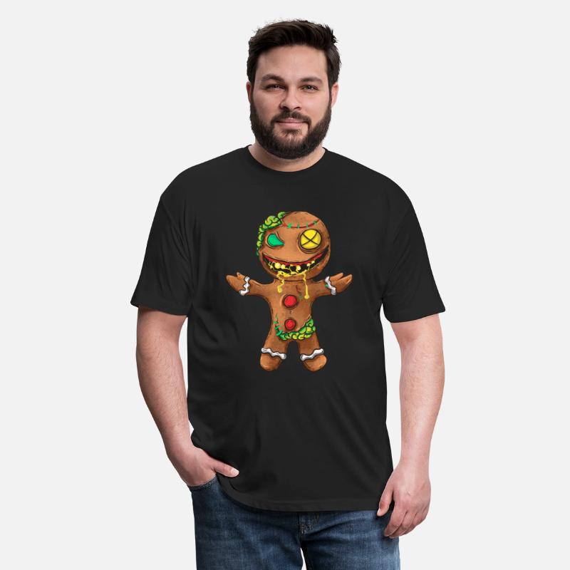 Zombie Christmas Gingerbread Man Funny Holiday