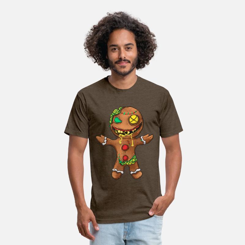 Zombie Christmas Gingerbread Man Funny Holiday