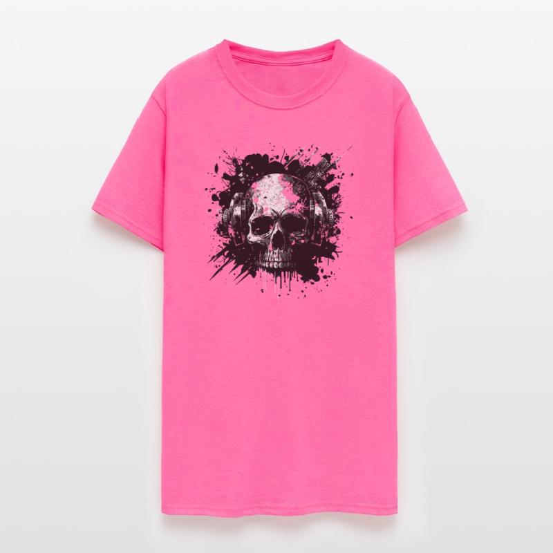 Zombie skull dj