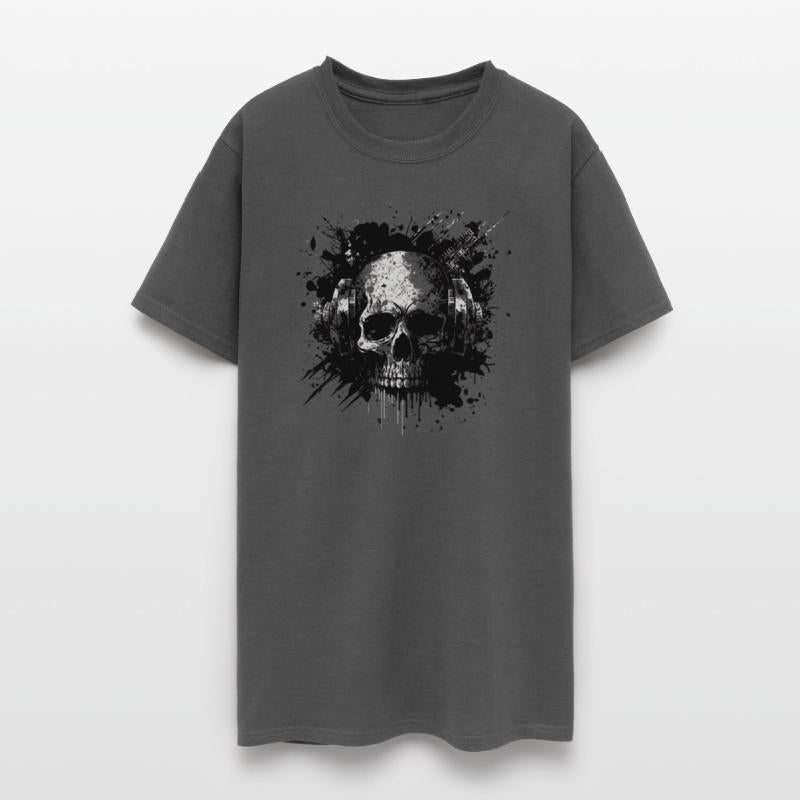 Zombie skull dj