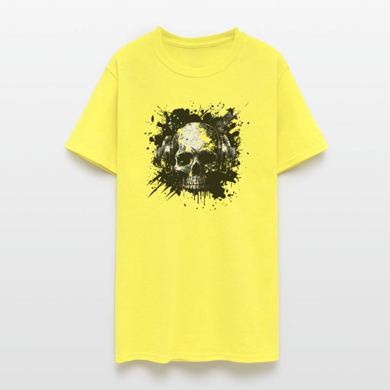 Zombie skull dj