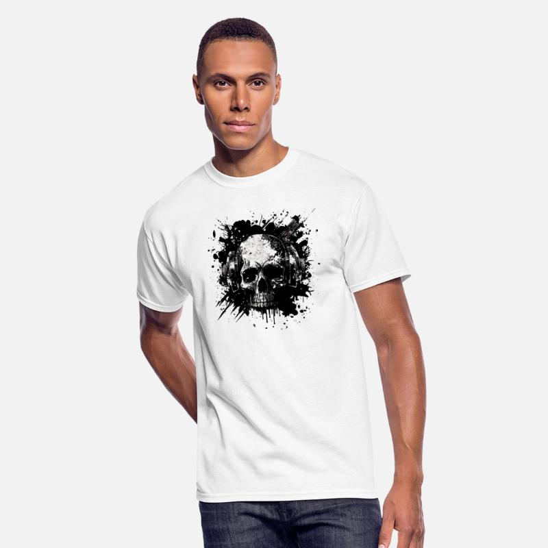 Zombie skull dj