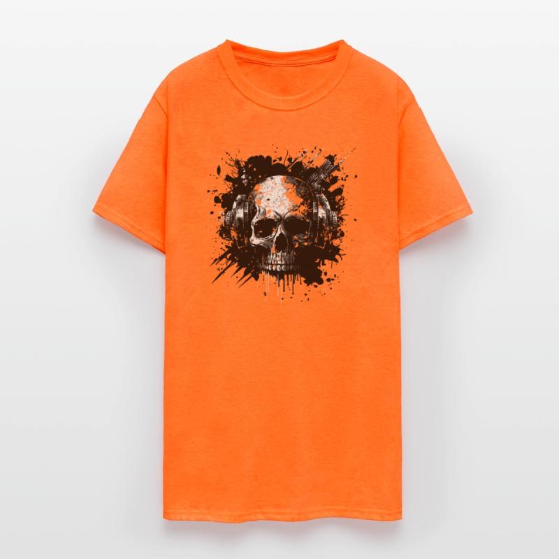 Zombie skull dj